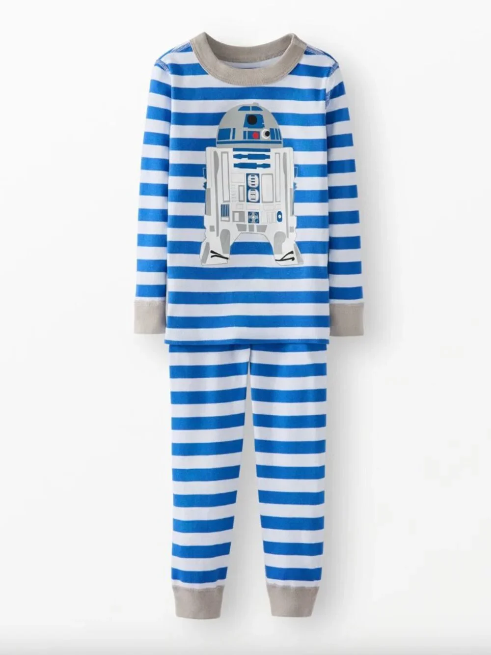 Hanna Andersson STAR WARS R2D2 Striped HannaJams Pajama Set - Size 8 130